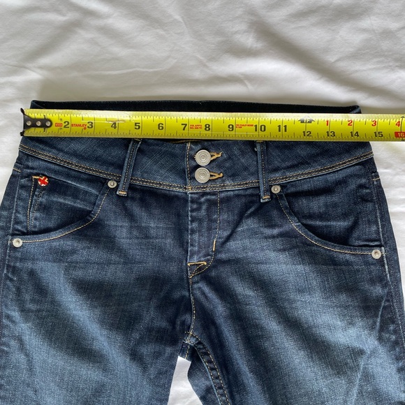 HUDSON ‘COLLIN’ SKINNY CROP JEANS. DARK WASH. SIZE 26. NWOT - Picture 9 of 14
